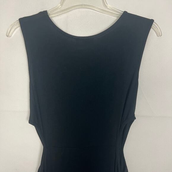 Enough About Me... Black Maxi Sleeveless Dress Size XS/S - Picture 9 of 14
